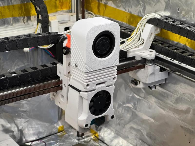 Voron V2 5015 double Fan toolhead   