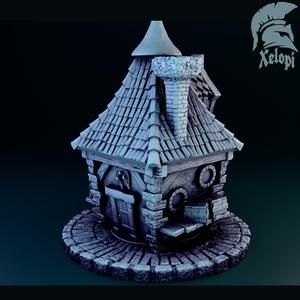 Stylized house