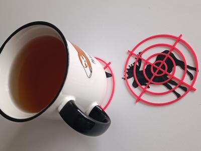 Crosshair coaster
