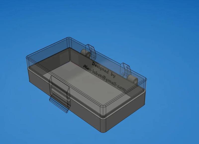Ammo Box for GECO 9×19 Luger, 45ACP Tray