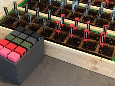 Plant Labels with Box