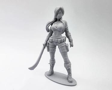 Female Tomb Invader Figurine   