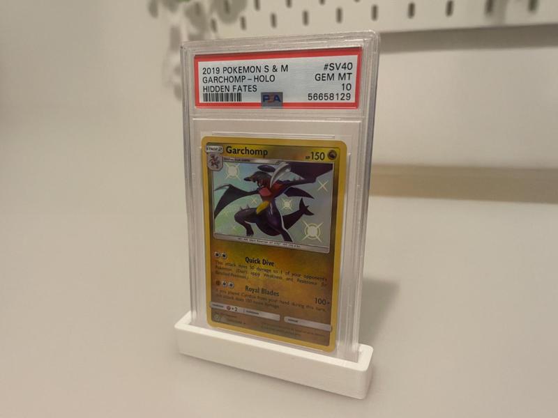 TCG Graded Slab Stand Holder and Top Loader Stand