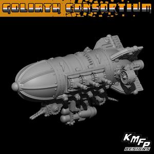 Goliath Consortium Armoured Airship (6-8mm)
