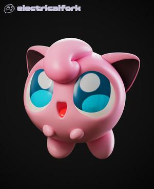 Chibi Jigglypuff –  Fan Art