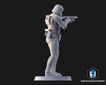 Death Trooper Figurine – Pose 2 – 3D Print Files