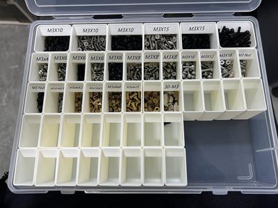 Screw storage box