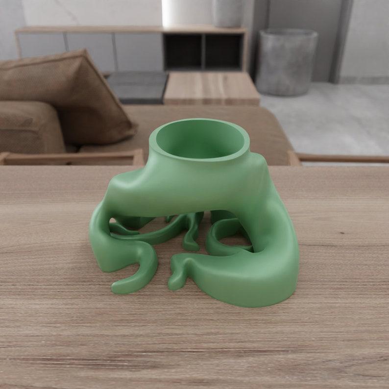 3D Root Desk Planter with 3D Stl Files and Ready to Print & 3D Print Stl, 3D Printed, 3D Printing, Gifts for Her, Indoor Planter, 3D Planter