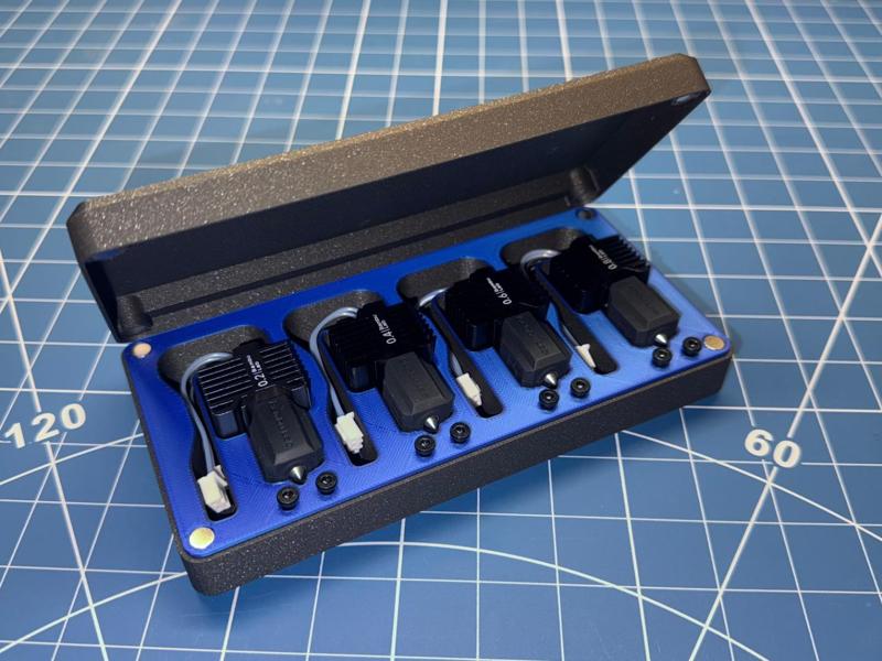 Storage Case for X1 Series Complete Hotends