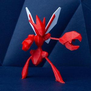 Scizor LOW POLY POKEMON