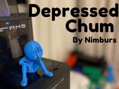 Depressed Chum Statue