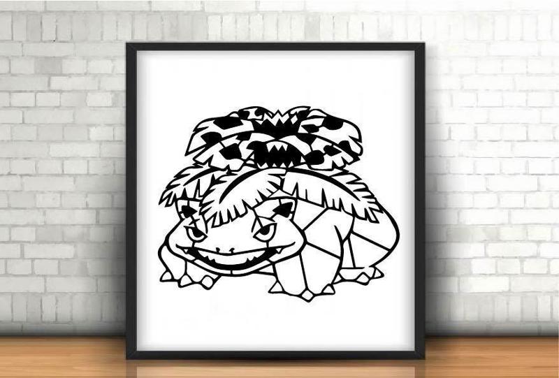 Venusaur pokemon decoration (no support needed)