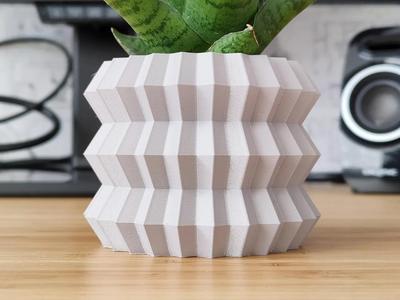 Static Energy Plant pot and Planter – Vase mode design