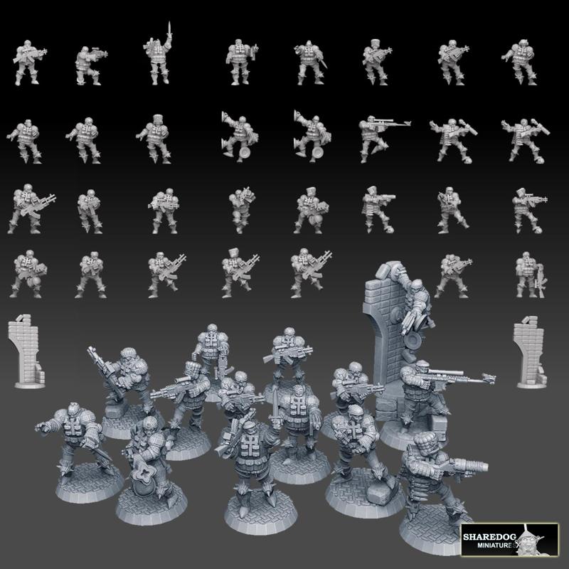 Combat Monks Megapack