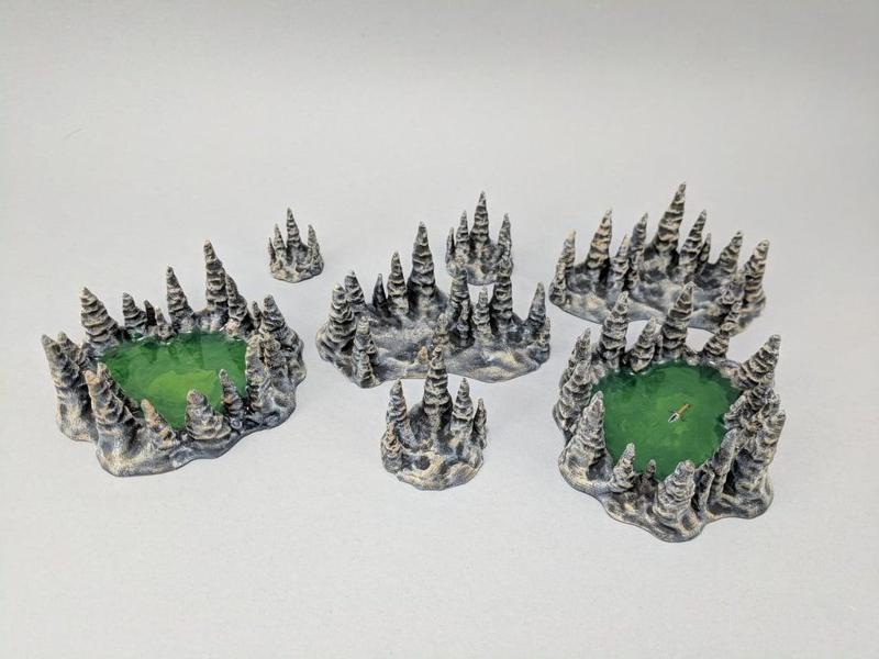 28mm Stalagmites