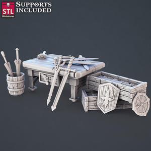 Genasi Weapon Table
