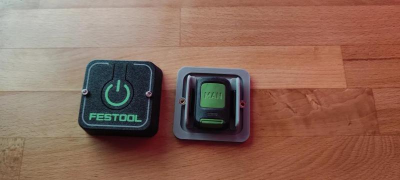 Festool bluetooth button, remote control wall mount Cover