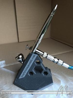 Airbrush Stand – Hex Design – Mark 01