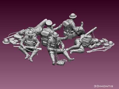 British soldiers ww1