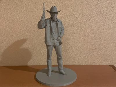Cowboy/Gunslinger Statue
