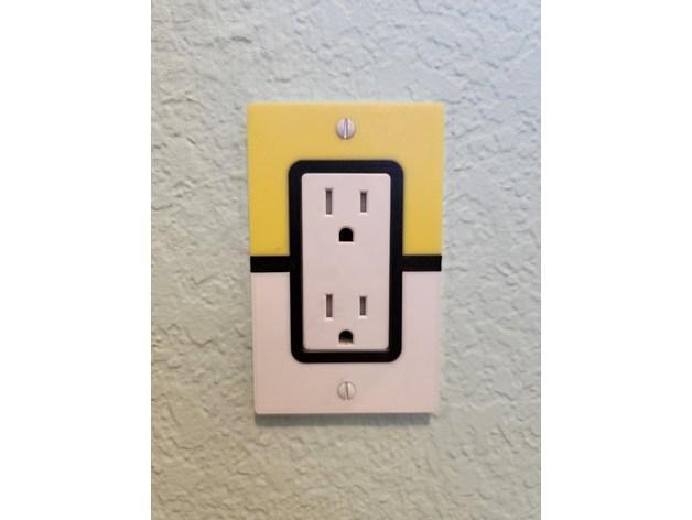 Pokemon Poke Ball Wall Plate for Leviton Decora Style Switch and Outlet