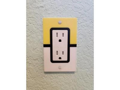 Pokemon Poke Ball Wall Plate for Leviton Decora Style Switch and Outlet