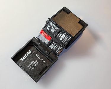 MicroSD Card Case Refined