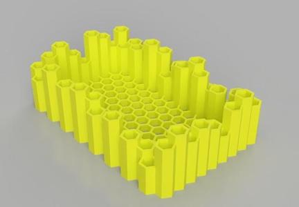 Honey Comb Night Stand Organizer