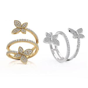 Butterflies jewelry ring R 0266