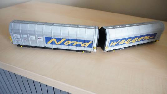 Pre supported Laaeilprs car transport wagon