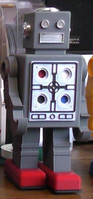 Battery Operated POGOT Color Wheel Robot