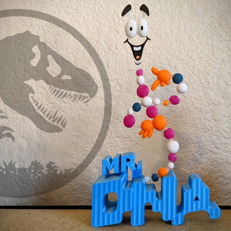 Mr. DNA from Jurassic Park