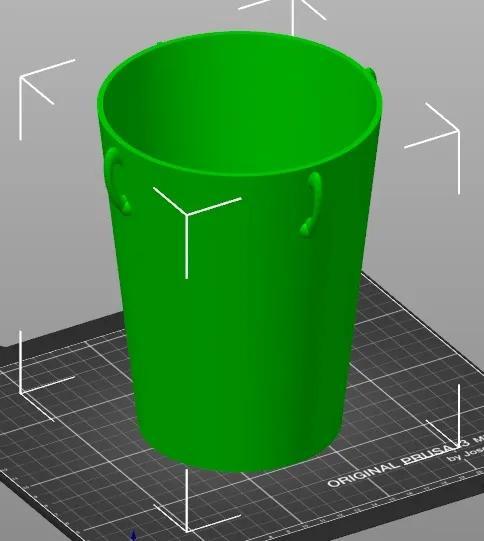flower pot for hanging and standing on the table for artificial flowers