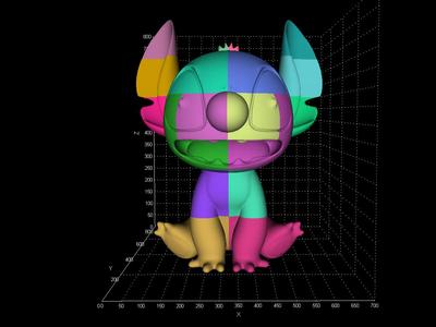 Life-Size Stitch 3D Model