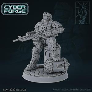 Cyber Forge Red vs Blue Redone