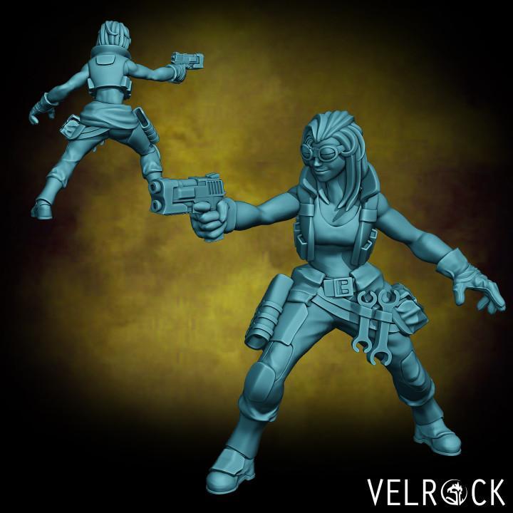 Tempest Guardsmen Veteran Mechanic 2 (PRESUPPORTED)