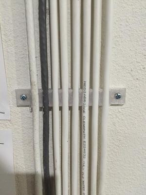 8 wire wall mount clip