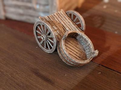 Two Wheel Flat Top Cart – D&D Scatter