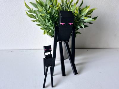 Minecraft enderman articulated