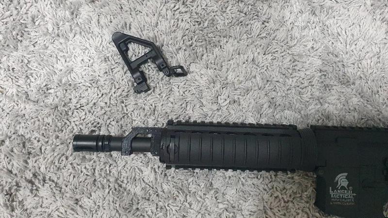 Airsoft M4 iron sight replacement   