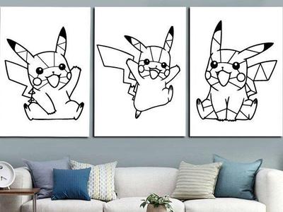 Pikachu pokemon decoration (no support needed)