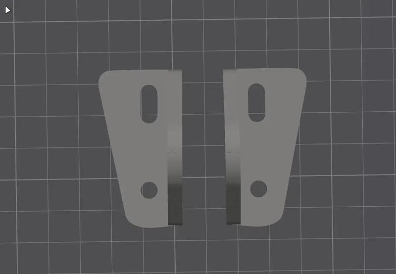 Simple angle mount