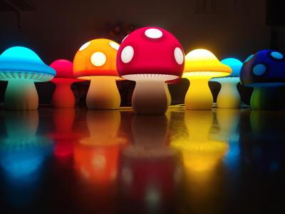 Mushroom Lamp C