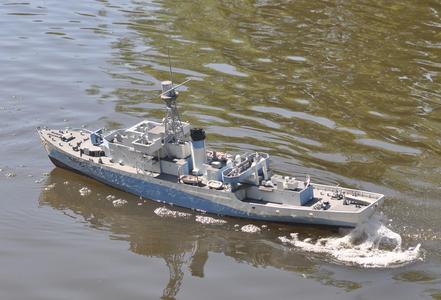 1 48 Castle Class Corvette RC Model Ship