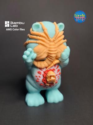 ALIEN FACEHUGGER BEAR