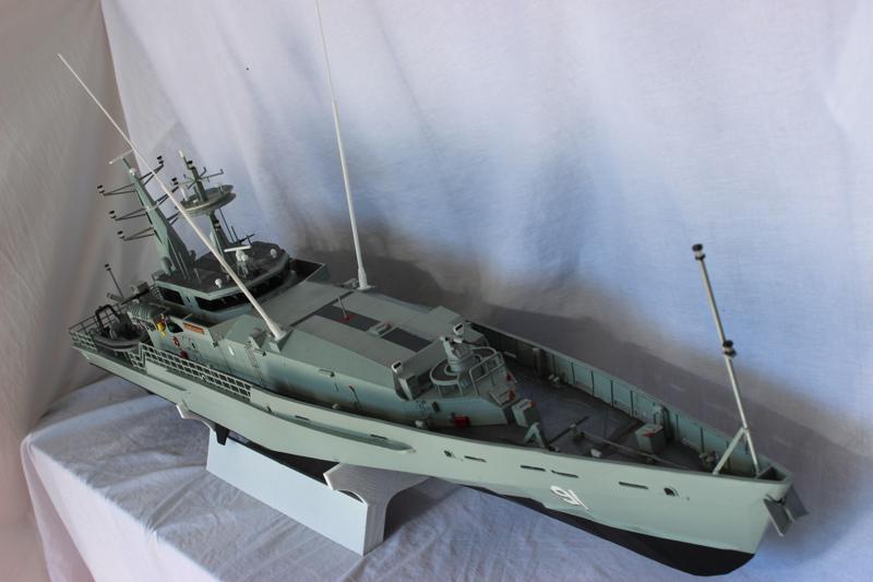 48th scale Remote Controlled Armidale Class Patrol Boat