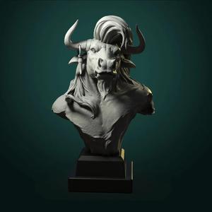 MINOTAUR BUST   