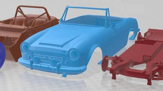 Datsun 2000 Sports 1968 Printable Car