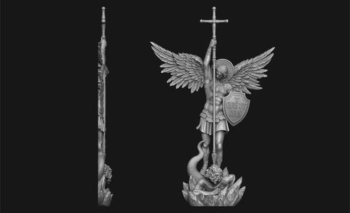 Archangel Michael Bas-Relief