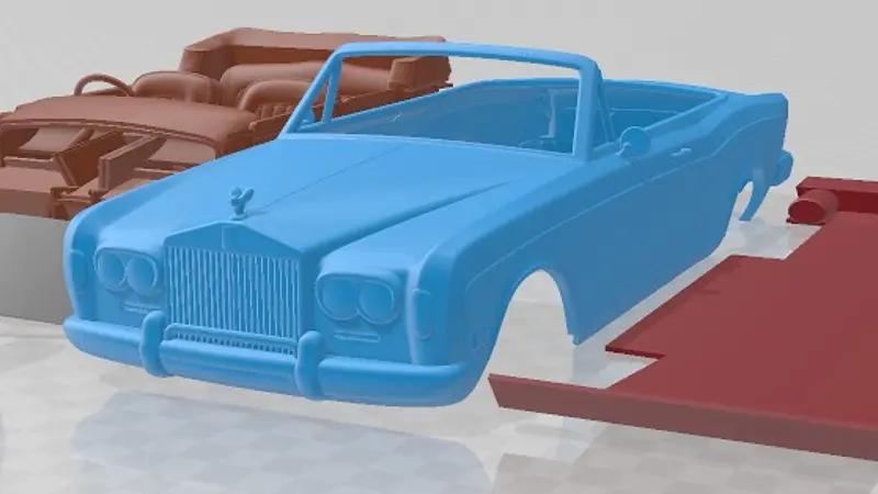 Rolls Royce Corniche 1971 Printable Car